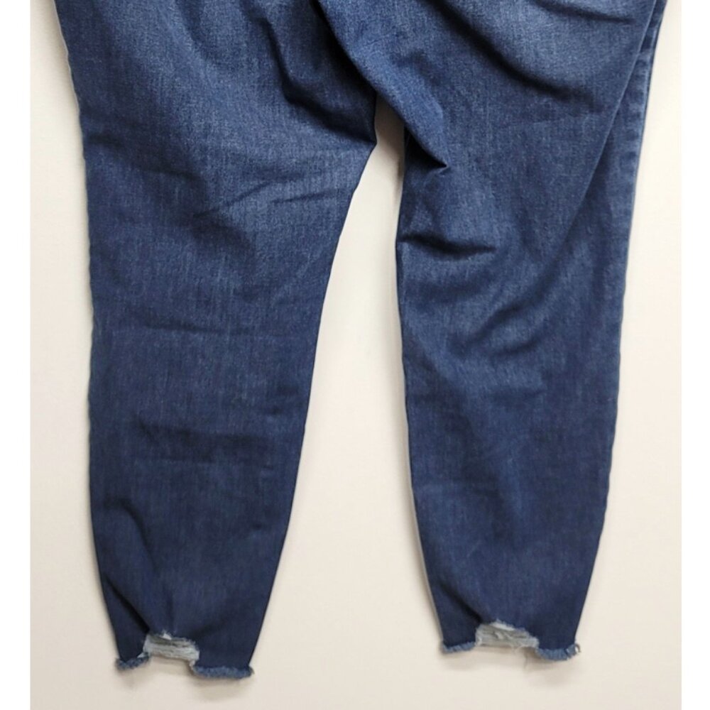 Lane Bryant Flex Magic Waistband Distressed High Rise Jegging Jeans 22 - Picture 6 of 7
